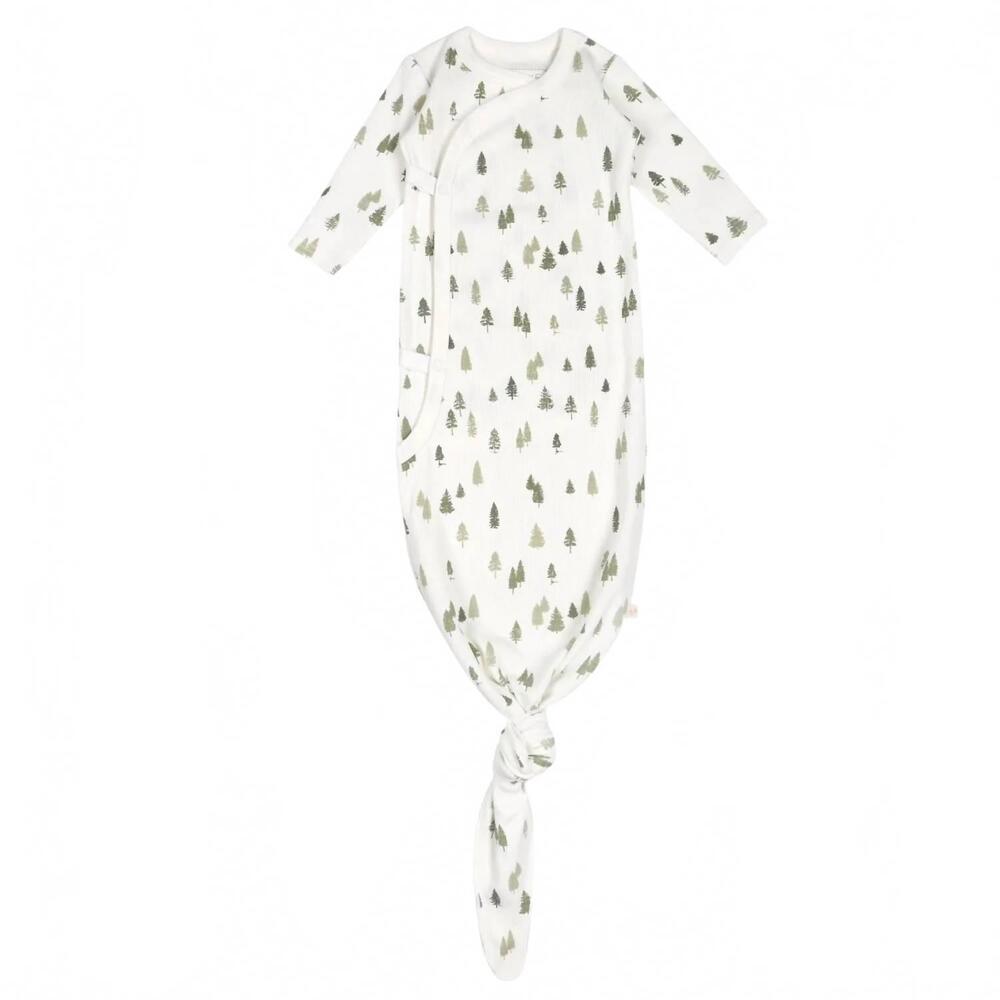 NEW ANGEL DEAR kid's knotted gown in tiny forest
